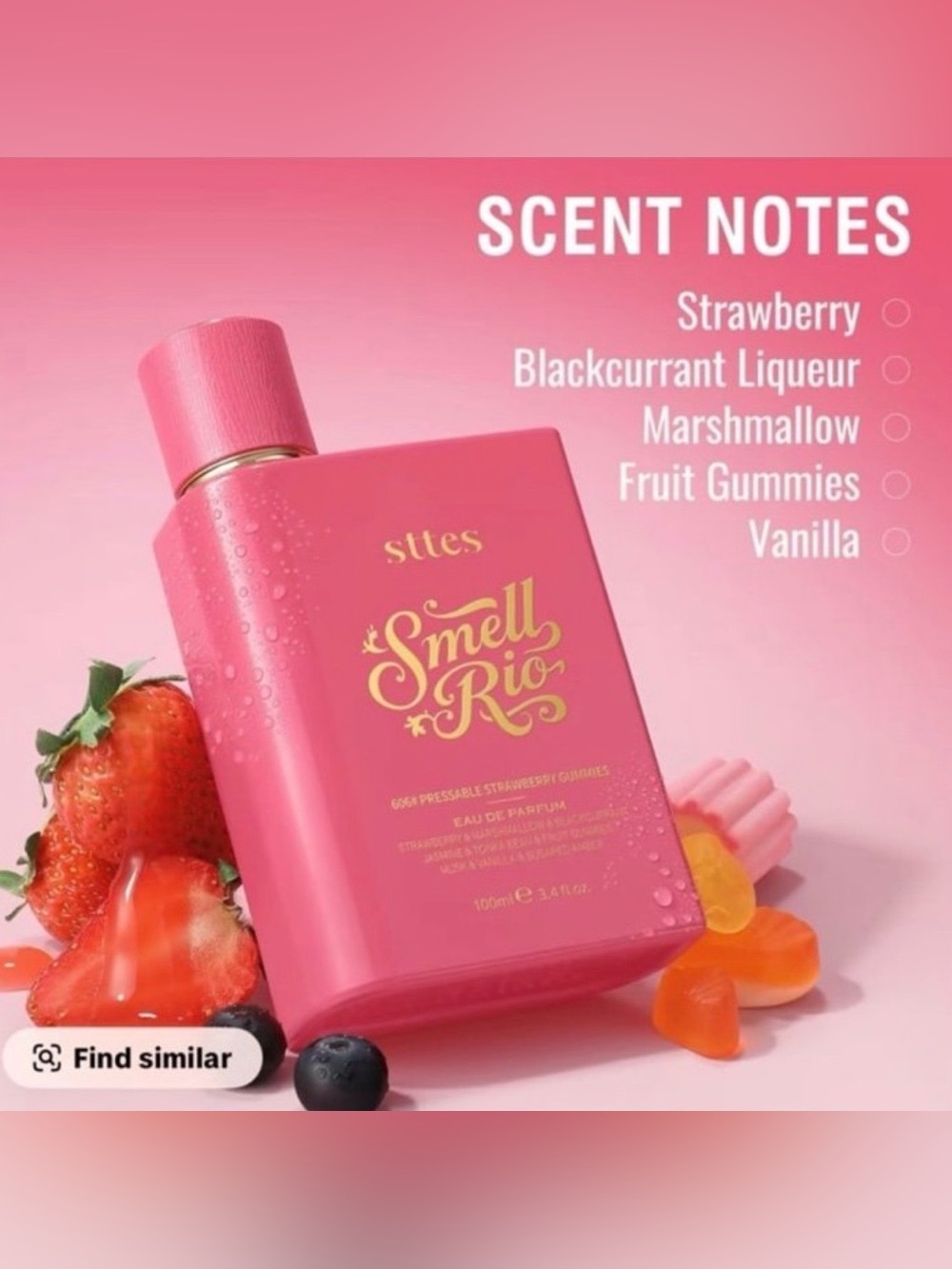 Sttes Pressable Strawberry Gummies